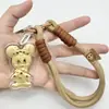 Cadena para Teléfono Móvil, Llavero, Colgante para Bolso de Oro Puro 999m, Dibujo Animado Lindo, Regalo de Cumpleaños para Novia, Mejor Amiga y Hermana