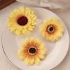 Flor Artificial Girasol Hecho a Mano Pasador para el Cabello Clip para Flequillo Vacaciones en la Costa Clip Lateral Estilo Mori Accesorios para el Cabello para Fotos en la Playa