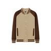 Uniforme de Béisbol Delgado Personalizado para Hombre de Otoño Nuevo 310g Chaqueta de Moda Off-Shoulder de un Solo Botón Estampada de Algodón Tencel