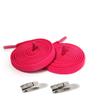 Cordones perezosos con hebilla de presión colorida, cuerda plana elástica de 6 mm 8 mm sin atar, herramienta de fijación sin atar