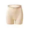 Entrepierna de algodón puro sin costuras anti-exposición sin enrollarse sensación a piel desnuda se pueden usar como pantalones de seguridad exteriores pantalones de capa base para mujer verano