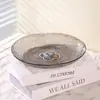 Prato de Cristal Criativo Moderno Prato de Frutas Cesta de Frutas Sala de Estar Mesa de Centro Nórdico Moderno Simples Prato de Doces Prato de Frutas Secas