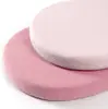 Funda de Colchón para Cuna de Muselina para Bebé Algodón Puro Suave Transpirable Cuna Ovalada Colchón Rectangular