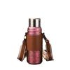 Copo de Titânio de Camada Dupla com Flor de Gelo de Alto Valor para Homens e Mulheres, Grande Capacidade, Térmica para Carro e Escritório, Copo Isolante Portátil de Titânio Puro