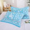 En Stock Mayoreo Algodón Tres Capas Gasa Toalla Almohada Adulto Lavable Tela Jacquard de Algodón Grueso Amigable con la Piel Almohada Absorbente de Sudor Gasa de Algodón