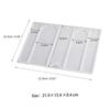 Marcador geométrico de epoxi DIY, 5 marcadores rectangulares largos grandes, molde de silicona para marcadores en blanco al por mayor