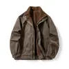 Chaqueta de trabajo retro americana con forro de borrego para hombre, nueva para otoño e invierno 2026, abrigo de algodón cálido de invierno