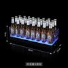 Patrón de hielo LED Sello de hielo Cubo de hielo luminoso Caja de batería móvil Cubo de champán Cesta de cerveza Barra Caja de batería móvil PC Resistente a caídas Cubo de vino extranjero