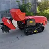 Tractor de orugas, cultivador agrícola, rotocultivador de alta potencia, máquina multifuncional para zanjeo y fertilización, tractor de alta potencia
