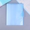 Pasta para Armazenamento de Provas A3 Transparente com Folhas Flip Multifuncional Grande Capacidade Pasta para Armazenamento de Documentos Pasta de Informações Pasta de Arquivo