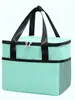 Bolsa Satchel del Fabricante Aislamiento Conservador de Frescura Satchel de Tela Oxford Bolsa de Hombro para el Almuerzo Bolsa para Lonchera Bolsa para Picnic al Aire Libre Bolsa de Hielo