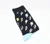 Calcetines de algodón para hombre creativos de caña personalidad calcetines transfronterizos caricatura al por mayor algodón personalidad estilo europeo y americano calcetines de animales y frutas