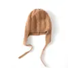 Cachemira 2026 Otoño e Invierno Nuevo Sombrero de Punto de Alta Gama para Mujer para Exteriores Cálido Jacquard Cubre-Cabeza Protección para Orejas Sombrero de Punto Casual