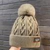 Sombrero Negro de Punto Felpa Sombrero de Pescador para Mujer Otoño e Invierno Estilo Coreano Cabeza Grande Sombrero de Cubo Cálido Sombrero de Cubeta para Cara Pequeña Moderno