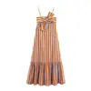 Venta Caliente Transfronteriza de AliExpress Nueva Camisa Rayada de Mujer Primavera 2026 Vestido 7937320