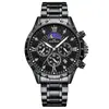 Reloj para Hombre Va Va Voom Resistente al Agua Luminoso Calendario Versión Coreana Reloj de Cuarzo para Hombre de Moda Douyin Transfronterizo Va2772