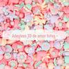 Acessórios DIY de Resina Atacado Acessórios para Capa de Celular Materiais Artesanais Fivelas de Sapato Coroa Joias Rosa Mix de Desenhos Animados