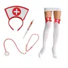 Accesorios de Disfraz de Halloween Disfraz de Doctor Artificial Cosplay Accesorios de Enfermera Fiesta de Bar Uniforme de Enfermera