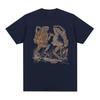 Camiseta Gráfica Retro Sapo Sapo Dançante Engraçado Cogumelo Fro