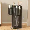 Estante para Guardar Paraguas, Paraguas de Pie, Tubo de Almacenamiento, Estante para Colocar en la Entrada del Hogar, Cubo de Almacenamiento, Estante de Almacenamiento, Estante con Drenaje para la Puerta de Entrada
