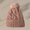 Chapéu de Tricô Quente para Exterior de Veludo Espesso Novo Estilo Coreano Inverno Chapéu de Lã à Prova de Frio de Alta Qualidade com Logotipo Personalizável