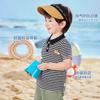 Camiseta Infantil de Manga Curta Doodle Roupa de Verão Fina Camisa Polo de Menino Bebê Top de Meia Manga Verão Roupa Infantil