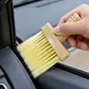 Cepillo de Limpieza para Interiores de Coche, Cepillo para Limpiar Salidas de Aire, Cepillo para Ranuras de Alféizar de Ventana, Cepillo Suave para Espacios entre Asientos, Cepillo para Teclado