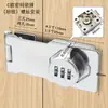 Cerradura de Combinación Sin Taladro Candado Pequeño para Gabinetes de Almacenamiento, Cajones, Archivadores, Gabinetes Metálicos, Cerraduras de Puerta, Armario Candado de Combinación Antirrobo