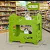 Jaula para Gatos de Fieltro, Nido para Gatos, de Doble Capa, para Hogares con Múltiples Gatos, Túnel para Gatos Semicerrado, Caja Escondite, Jaula para Gatos de Fieltro