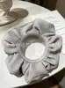 Elásticos de Cabelo Florais de Tricô de Alta Elasticidade, Scrunchies Versáteis da Série de Cores Morandi, Suprimentos para Lojas de Joias, Em Estoque para Atacado