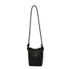 Bolsa de Crochê Solto Estilo Coreano Simples Nicho Ombro Único Transversal Grande Capacidade Ida e Volta Casual Bolsa Feminina