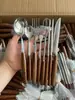 Petitbonheur Estilo Ins Coreano Acero Inoxidable Cubiertos Estilo Occidental Cuchillo, Tenedor, Cuchara, Palillos de Comedor para el Hogar, Tenedor