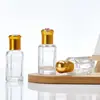 Botella pequeña de rollerball de anís de 3 ml Botella de rollerball de vidrio transparente para aceites esenciales de 9 ml Botella de perfume engrosada Botella vacía cosmética