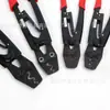 Pinzas de crimpado que ahorran mano de obra HS-8 pinzas terminales de trinquete HS-38 pinzas de crimpado de terminales desnudos HS-6L