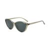 Gafas de Sol Grandes Ojo de Gato Negras, Montura de Gafas Lisa Carey Estilo Coreano Anti Luz Azul, Gafas de Sol Estilo Europeo y Americano
