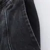 Comercio Exterior 2025 Invierno Nuevo Estilo Europeo y Americano Moda Femenina Casual Holgado Cintura Media Pierna Ancha Jeans 9632282