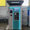 Máquina expendedora automática de agua rica en hidrógeno, Fachada de centro comercial, Dispensador de agua potable directa para la comunidad, Escanear código y pasar tarjeta, Purificador de agua comercial de autoservicio transfronterizo
