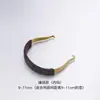 Nuevo en el nuevo mango de viga de pintura dorada mango de cuerda de algodón trenzado accesorios para olla de vidrio cerámico