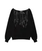 Estilo Oscuro Transfronterizo Otoño e Invierno Y2K Harajuku Street Sudadera con Capucha Ropa de Tendencia Ins Europea y Americana Nuevo Estilo 2025