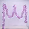 Barra de flores de lana con rayas de colores navideños, diseño de ambiente de jardín de infantes y escuela, accesorios de fiesta, decoración de árbol de Navidad