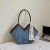 Bolsa de Trabalho de Luxo para Mulheres, Nova Moda de Verão 2026, Bolsa de Ombro Tendência, Bolsa Tote de Grande Capacidade
