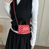 Bolso Cruzado de Hombro Único, de Mano, Simple, Moderno, con Lunares, 2026, Fresca Llegada de Otoño, Gran Capacidad, Cuadrado Pequeño de Moda para Mujer