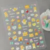 Pegatinas de Oso con Relieve Lindas en Stock, Múltiples Opciones Disponibles, Pegatinas 3D Impermeables de Muñeco de Oso para Uñas, Estilo Ca