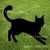 Carde de Chão Gato Preto Novo Halloween Transfronteiriço Decoração de Pátio Externo Jardim Carde de Chão de Pátio de Jardim Halloween
