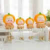 Muñeca colgante naranja al por mayor decoración del hogar adorno para bonsái decoración de entrada de dormitorio regalo creativo de cumpleaños para niños