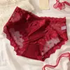 Renda francesa, calcinhas de renda leves, alta elasticidade, controle de barriga, levanta bumbum, sem costura, respirável, forro 100% algodão, calcinhas tipo biquíni femininas