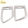 Adecuado para XC60, salida de aire acondicionado frontal, anillo brillante, XC60, modificación de parche de salida de aire acondicionado de control central de acero inoxidable