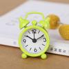 Mini reloj despertador electrónico de metal, bonito y pequeño, con dibujos animados, para dormitorio, regalo creativo directo de fábrica