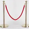 Cordón de titanio valla de alambre de un metro base de barandilla línea de advertencia cinta de aislamiento color titanio dorado columna de conserje de bienvenida Shanxi