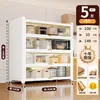 Armário de armazenamento de chão para cozinha e sala de jantar com porta, armário de armazenamento com porta, micro-ondas, forno, panela, armário de armazenamento de função multicamada, prateleira